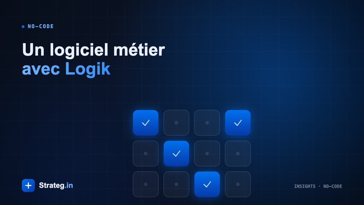 Illustration de l'article — Construire un logiciel métier avec Logik